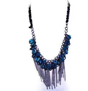 Guess Chrome Chain Necklace